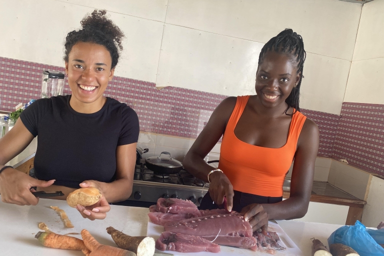 Mindelo: Die Geheimnisse der kreolischen KücheMindelo: Kreolische Kocherfahrung, Besuch des Marktes