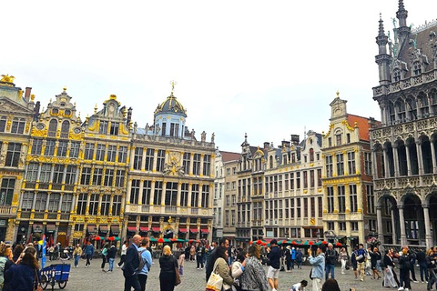 Depuis Amsterdam : visite d&#039;une journée en petit groupe à Bruxelles et à l&#039;Atomium