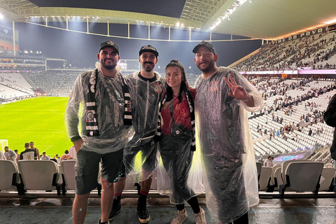 Experiência do jogo de futebol do CorinthiansSão Paulo: Experiência do dia de jogo do Corinthians