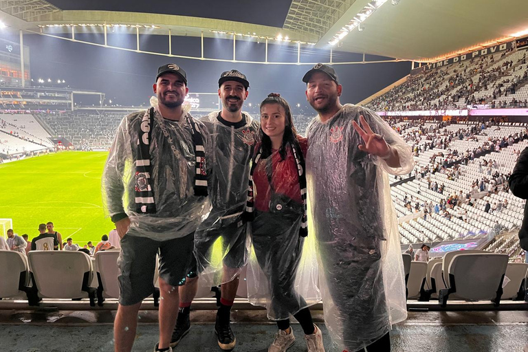 Experiência do jogo de futebol do CorinthiansSão Paulo: Experiência do dia de jogo do Corinthians