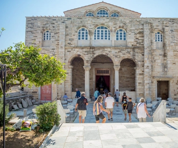 Da Paros: Tour guidato delle isole di Paros e Antiparos