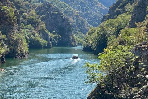 Skopje: Kletterabenteuer im Matka-Canyon mit GuideSkopje: Matka Canyon Climbing Adventure with Guide