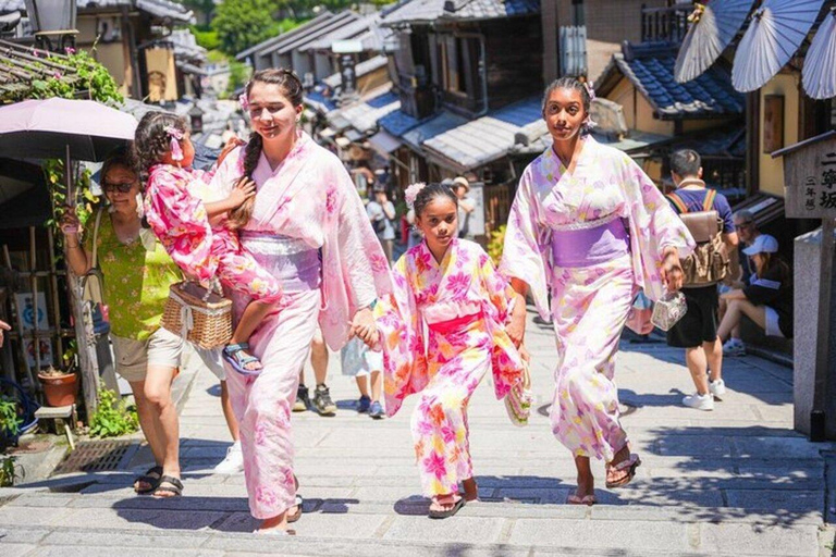 Tokyo: Guided Walking Tour with Kimono Experience