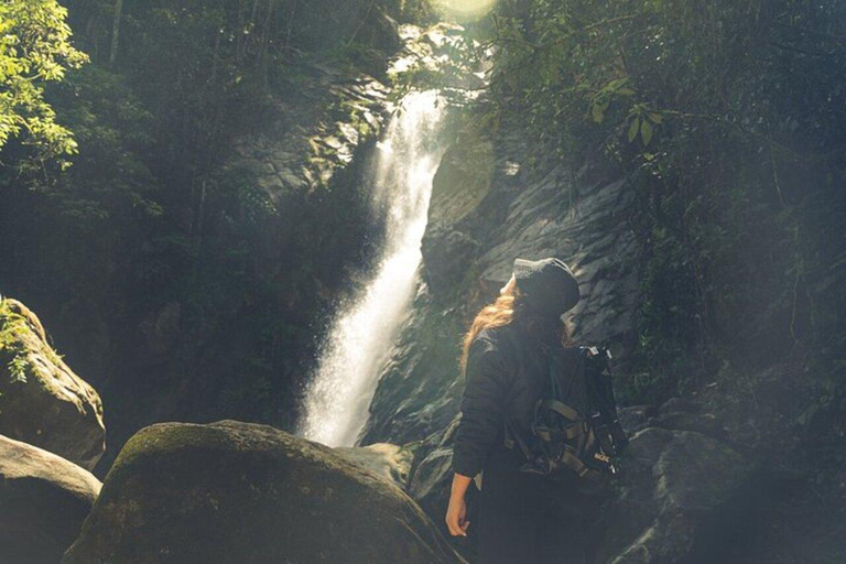 Medellín: escursione alle cascate segrete con spuntino e caffè