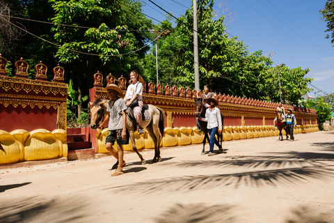 Siem Reap: Private Horseback & Horse-Drawn Carriage Rides (1 hour) Horseback Ride