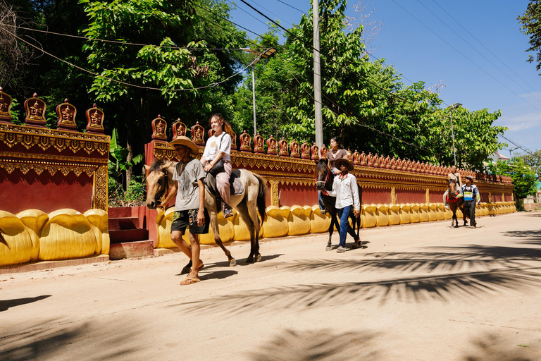 Siem Reap: Private Horseback & Horse-Drawn Carriage Rides (1 hour) Horseback Ride