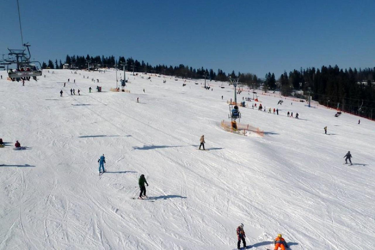 Kotelnica: Skiing in Tatras with Thermal Baths Option 4-Hour Ski Pass with Gear and Transfer (No Thermal Baths)