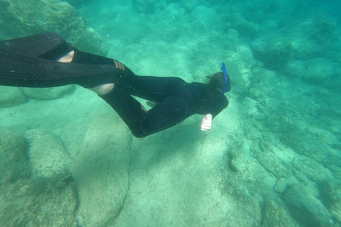 Chania: Båttur med guidad snorklingsturChania: Båttur med transfer och guidad tur med snorkling