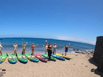 Playa Blanca: Zajęcia wiosłowania na stojąco dla początkujących