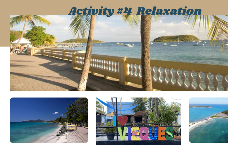 Vieques Beach & Sunset Adventure With Ferry & Beach Transfer