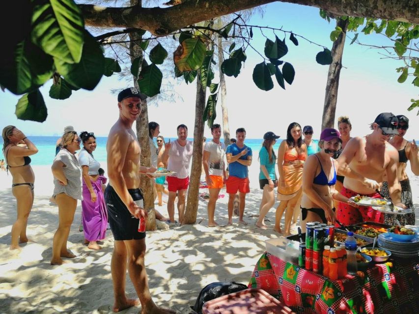Krabi: Phi Phi Early Bird & 4 Islands Day Tour by Speedboat