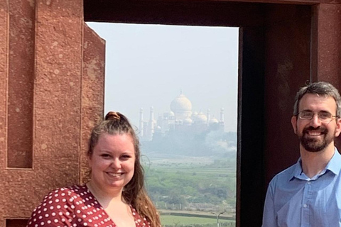 From Delhi: Taj Mahal & Agra Private Day Trip Car, Driver and Guide