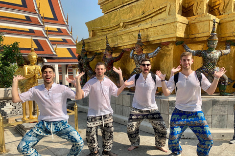 Bangkok: Grand Palace, Wat Pho, Wat Arun Guided Tuk Tuk Tour