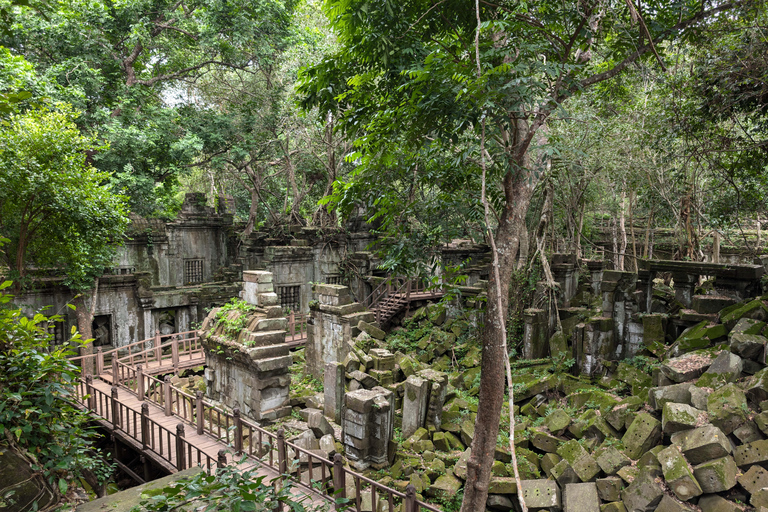 Vanuit Siem Reap: Koh Ker en Beng Mealea privé dagtourGedeelde tour