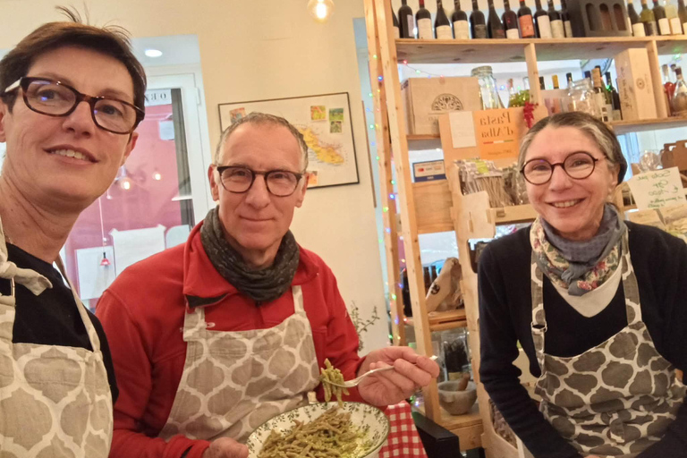 Genoa: Handmade Potato Gnocchi & Pesto Class with Wine