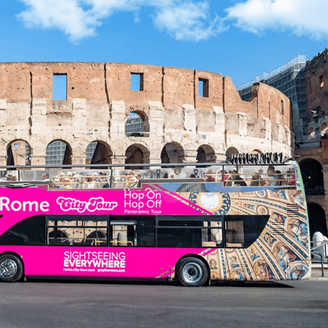 Priority Entry Rome: Hop-on Hop-off Bus tour + Pantheon Priority Entry | GetYourGuide