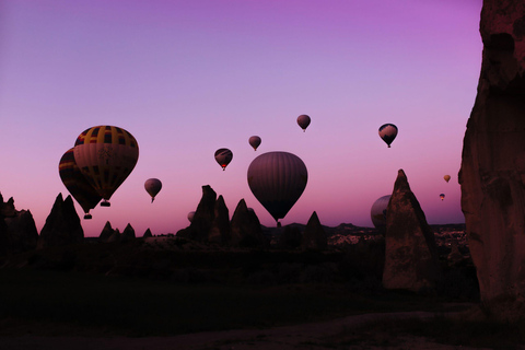 Cappadocia: Rose Valley Sunrise Hike with Balloons View