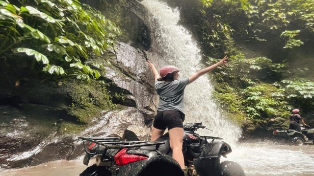 Visit Ubud Quad Bike Tour with Waterfall, Long Tunnel, and Lunch in Ubud, Bali, Indonesia