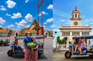 Bangkok: Tuk-Tuk-Tour zu den Tempeln und historischen Stätten der Stadt.