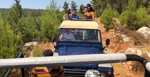 Bodrum: Jeep Safari with Turtle Lake Visit & Lunch