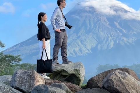 Visita en jeep a la lava del Merapi