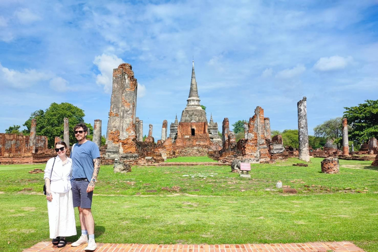 Bangkok to Ayutthaya, Big Buddha Monkey Temple & Hidden Cafe