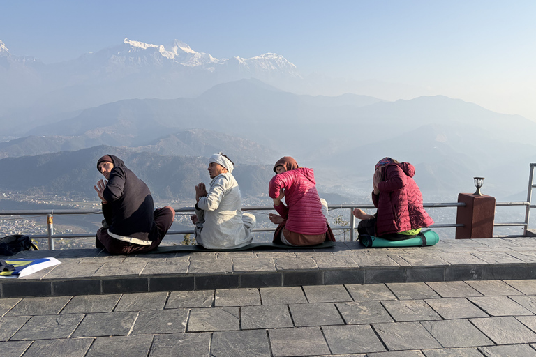 Pokhara Nepal: Outdoor Yoga, Pranayama, and Tea Ceremony