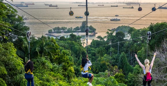 Sentosa Island: Ticket to Mega Adventure Park