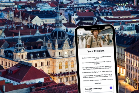 Graz : Jeu d'exploration de la ville et visite guidée sur votre téléphone