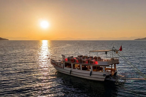 Fethiye: Sunset Cruise with Dinner, Swimming & Hotel Pickup