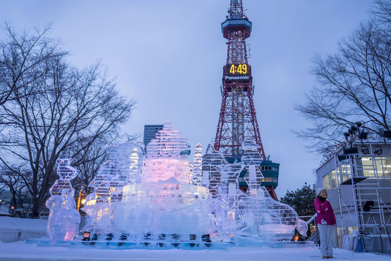 Sapporo: Private Car Tour with English/Japanese Guide & Car