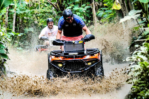 Ubud: 350CC ATV Adventure with Blangsinga Glass Bridge Tour 350CC Tandem ATV Ride + Blangsinga Glass Bridge Tour