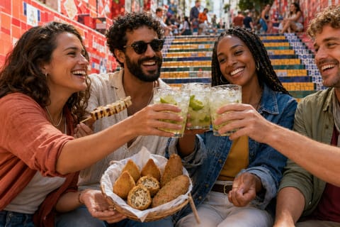 Rio: Lapa & Centro Street Food, Drinks & Spirits Walk