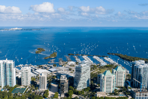 Miami: South Beach: Tour particular de 30 minutos em um helicóptero de luxo