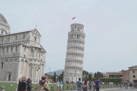 Ontdek de kathedraal, het baptisterium en de scheve toren van Pisa