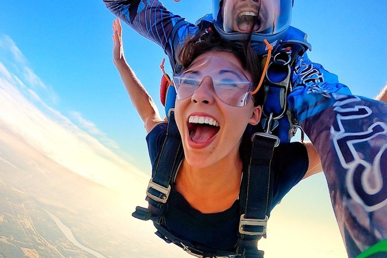City of Side: SkyDive on Mediterranean Sea by Pilot