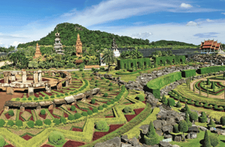 Bangkok: Pattaya, Nong Nooch Gardens, Schwimmender Markt – Tagestour