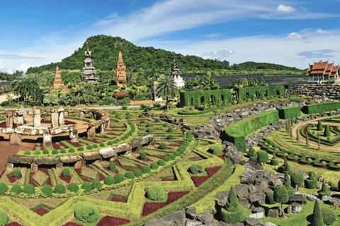Bangkok:Pattaya Nong Nooch Gardens, Floating Market Day Tour Small Group Tour without Entrance Fees