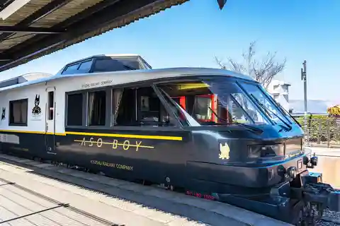 Kyushu Aso Volcano, Aso Boy Scenic Train,Hot Spring Day Tour