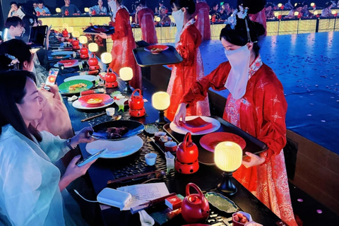 Kunming Jueyan: Immersive Ancient Palace Banquet with Show Costume + Makeup + 4 Retouched Shots + Raw Files (No Meals)