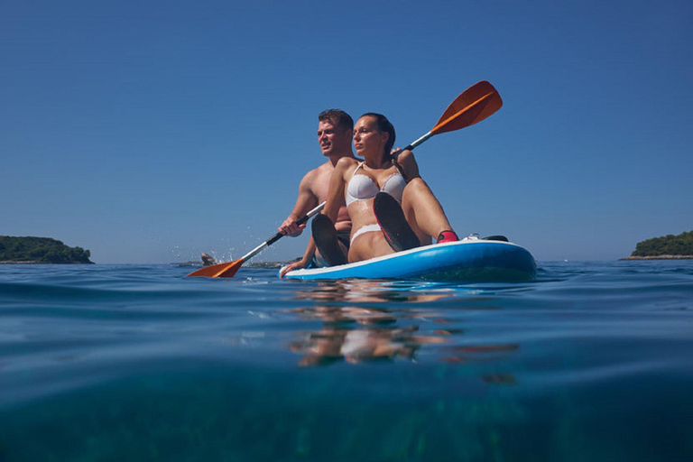 Chania: tour in barca con scooter marino per lo snorkeling