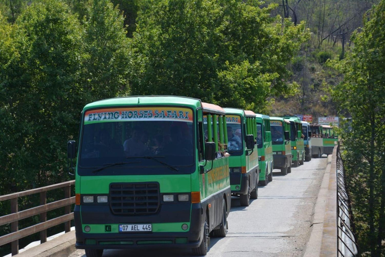 Green Canyon by Cabrio Bus w/ Boat Tour & Lunch from Alanya
