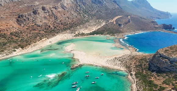 Chania/Rethymno: Balos & Gramvousa With Pickup & Boat Ticket