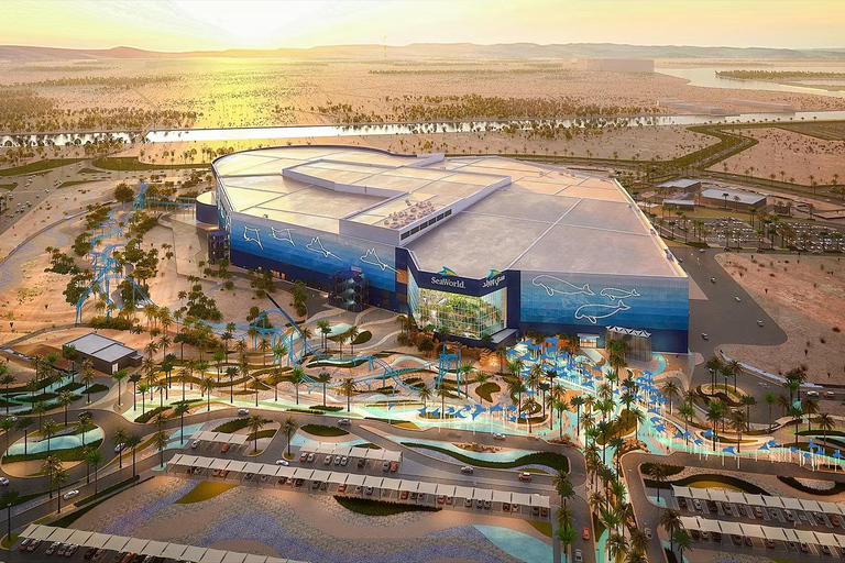 Abu Dhabi: SeaWorld Entry Ticket with Private SUV Transfer Abu Dhabi: SeaWorld Entry Ticket with KIA Carnival Transfer