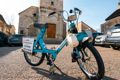 Balade Solex/Vélo avec guide et dégustation de vins