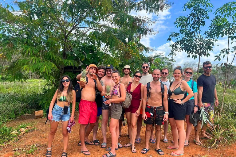 Ao Nang: Passeio de caiaque na Crystal Pool, quadriciclo e fazenda de abacaxiPasseio de quadriciclo de uma hora