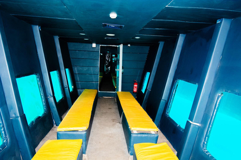 Hurghada: Luxury Catamaran Semi Submarine & Island & Sunset Luxury Catamaran Island With Private Transfer