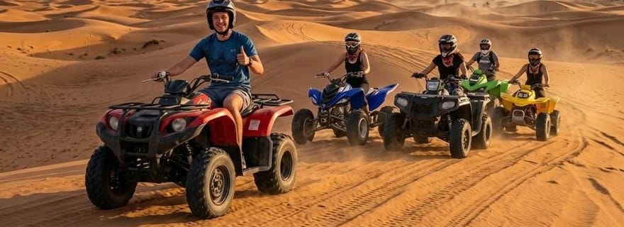 Dżedda: pustynne safari, jazda quadem, farma wielbłądów i widoki o zachodzie słońca