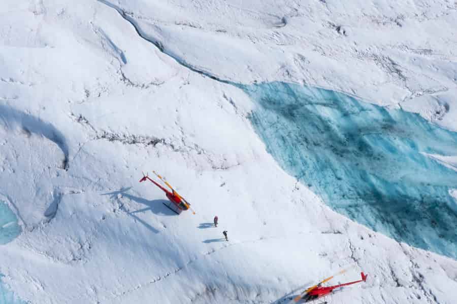 Valdez: Hubschrauberflug mit Landung auf dem Gletscher. Foto: GetYourGuide Valdez: Hubschrauberflug mit Landung auf dem Gletscher. Foto: GetYourGuide