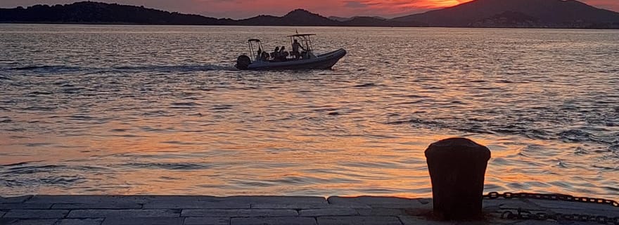 Vodice : croisière au coucher du soleil avec boissons et forteresse